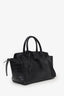 Saint Laurent Black Embossed Trim Leather Downtown Baby Cabas Bag with Strap