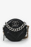 Pre-Loved Chanel™ Black Leather Quilted 19 Clutch Bag