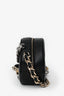 Pre-Loved Chanel™ Black Leather Quilted 19 Clutch Bag