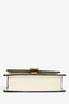 Gucci Cream Leather Web Mini Sylvie Chain Bag