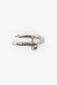 Cartier 18K White Gold Juste Un Clou Classic Model Ring Size 51