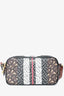 Burberry Brown Leather TB Monogram Camera Crossbody Bag