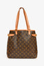Louis Vuitton 2008 Brown Monogram Batignolles Vertical Shoulder Bag