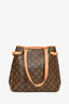 Louis Vuitton 2008 Brown Monogram Batignolles Vertical Shoulder Bag