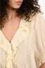DÔEN Butter Yellow Cotton 'Henri' Top Size M