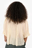 DÔEN Butter Yellow Cotton 'Henri' Top Size M