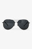 Pre-Loved Chanel™ 2025 Black CC Pilot Sunglasses