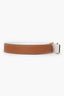 Hermés Gold/Blanc Epsom/Swift Reservable Gamma Belt 24MM