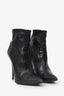 Giuseppe Zanotti Black Leather Heeled Ankle Boots Size 37
