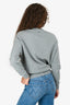 Ami Light Grey Cotton 'Ami de Coeur' Sweatshirt Size XXS