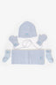 Hermés Blue Cashmere 4 Pieces Baby Gift Set