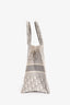 Christian Dior 2020 Grey Oblique Jacquard Medium Book Tote