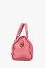 Balenciaga Pink Leather Motocyle Work Bag with Strap