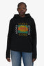 Gucci Black Logo Printed Hoodie Size M