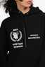 Balenciaga 2020 Black "World Food Programme" Hoodie Size XS