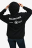 Balenciaga 2020 Black "World Food Programme" Hoodie Size XS