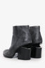 Alexander Wang Black/White Gabi Boots Size 39.5