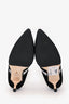 Stuart Weitzman Black Suede Leather/PVC Dasha Ankle Boots Size 6