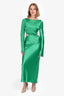 Shona Joy Green Cutout Maxi Dress Size 4