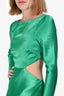 Shona Joy Green Cutout Maxi Dress Size 4