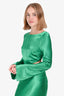 Shona Joy Green Cutout Maxi Dress Size 4