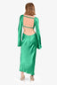Shona Joy Green Cutout Maxi Dress Size 4