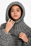 MUMS Grey Cable Knit Balaclava