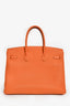 Hermès 2013 Orange Togo Leather Birkin 35