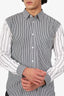 Comme Des Garcons Black/White Stripe Shirt Size L