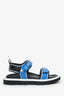 Louis Vuitton Black/Blue Pool Pillow Flat Comfort Sandals Size 39