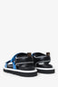 Louis Vuitton Black/Blue Pool Pillow Flat Comfort Sandals Size 39