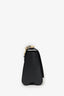 Louis Vuitton Black Epi Twist Flowers Chain Shoulder Bag MM