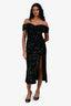 Likely Black 'Ronan' Sequin Midi Dress Size XS