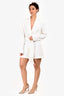 Misha White 'Addi' Long Sleeve Romper Size M