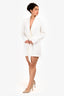 Misha White 'Addi' Long Sleeve Romper Size XS