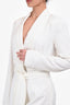 Misha White 'Addi' Long Sleeve Romper Size XS