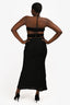 Elliat Black 'Granada' Cut-Out Maxi Dress Size M