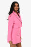 Misha Pink 'Luise' Cut Out Blazer Mini Dress Size XS