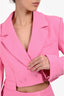 Misha Pink 'Luise' Cut Out Blazer Mini Dress Size M