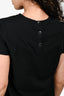 Pre-Loved Chanel™ Black Mini T-Shirt Dress Size M