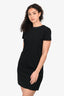 Pre-Loved Chanel™ Black Mini T-Shirt Dress Size M