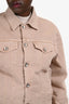 Brunello Cucinelli Brown Denim Jacket Size 50
