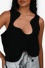 Enfold Black Asymmetrical Top Size 38