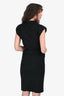 Yves Saint Laurent Edition 24 2011 Wool Midi Dress Size 34