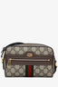 Gucci Brown GG Supreme Ophidia Mini Crossbody Bag