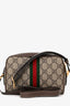 Gucci Brown GG Supreme Ophidia Mini Crossbody Bag