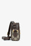 Gucci Brown GG Supreme Ophidia Mini Crossbody Bag