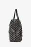 Goyard 2015 Black Goyardine St. Louis PM Tote with Pouch