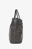 Goyard 2015 Black Goyardine St. Louis PM Tote with Pouch