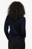 Burberry Navy/Red Wool Teddy Bear Sweater Estimate Size XS